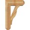 Ekena Millwork Funston Craftsman Rough Sawn Bracket w/ Offset Brace, Western Red Cedar, 8"W x 22"D x 34"H BKT0806X22X34FST04RWR - alternate 4